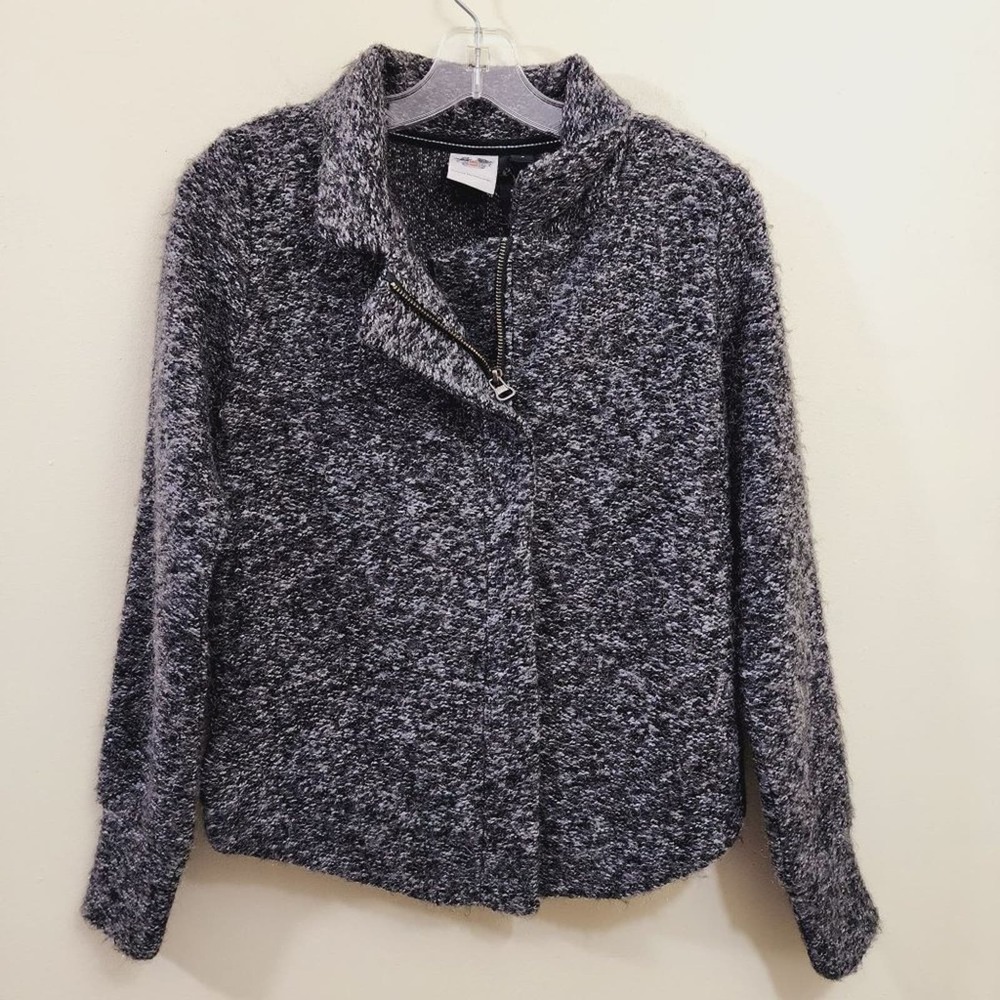 Harley-Davidson NWT motto style fuzzy long sleeve sweater woman's‎ size small